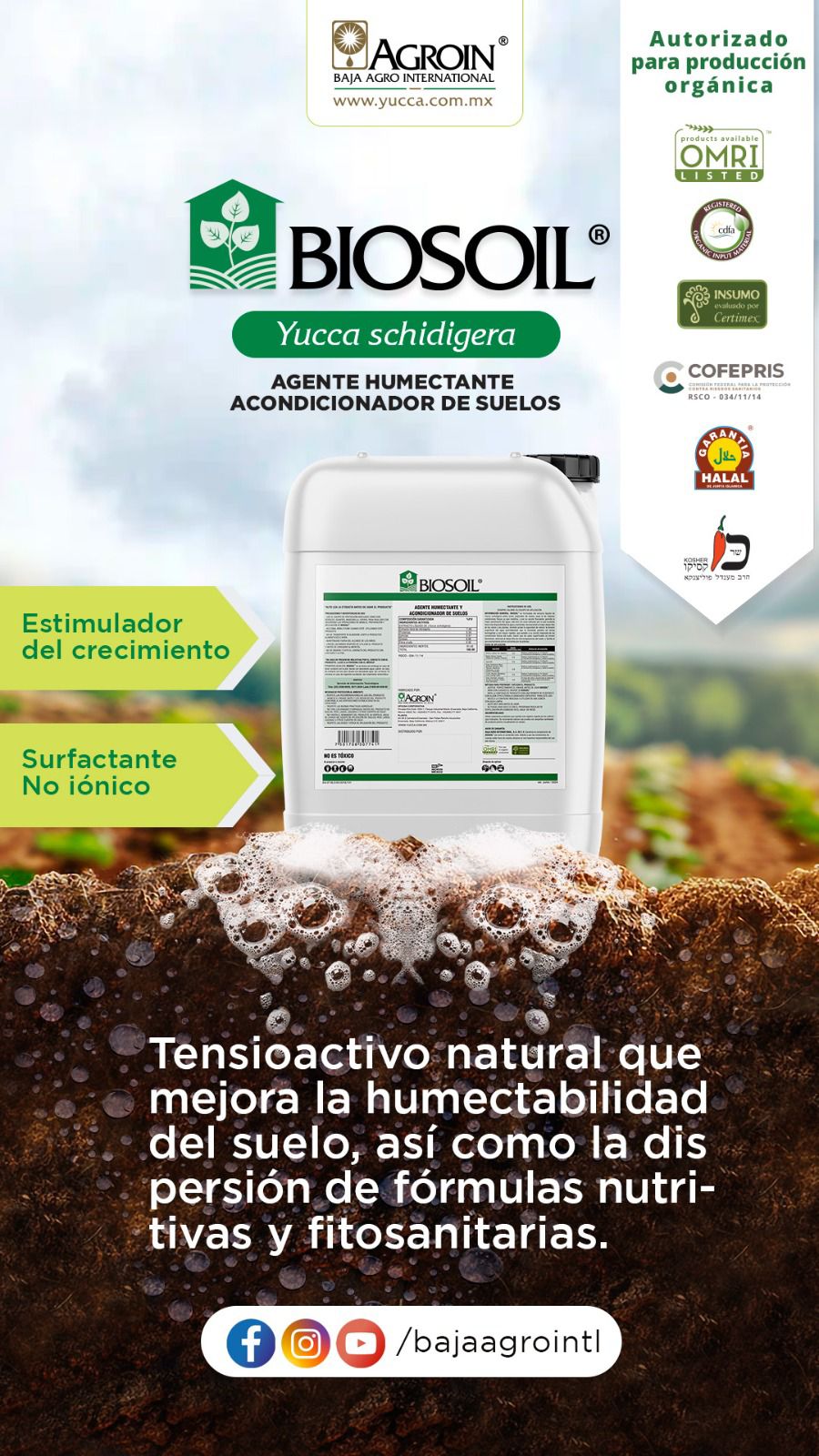 BIOSOIL Irapuato 2024 Flyer